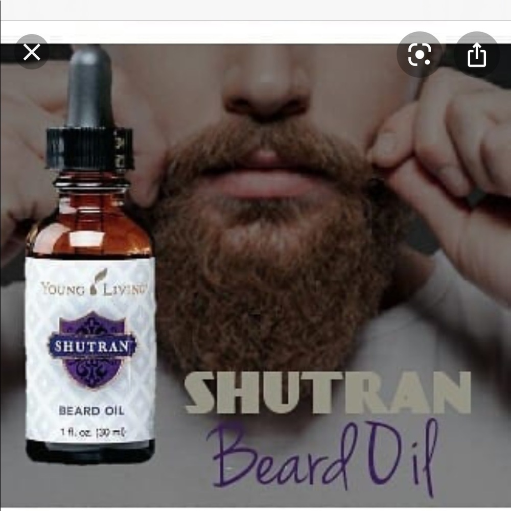 YOUNG LIVING SHUTRAN BEARD OIL NIB 30ML